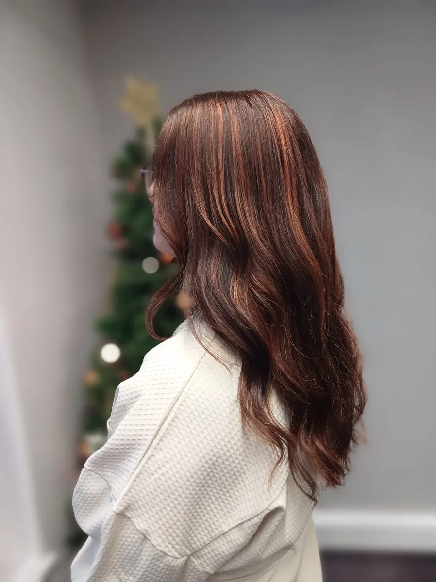 Root-to-tip colour result – SaVa Hair Studio Norfolk